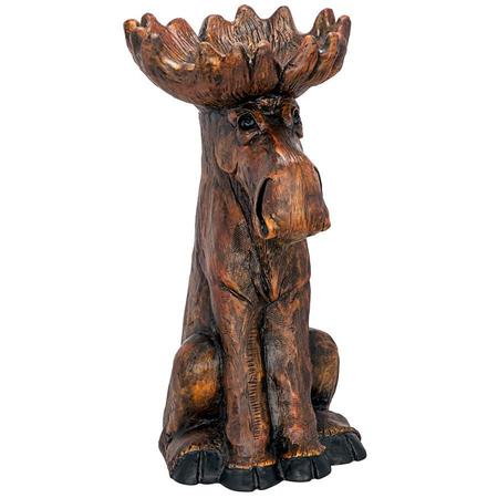 DESIGN TOSCANO Cabin Fever Moose Garden Statue EU1380